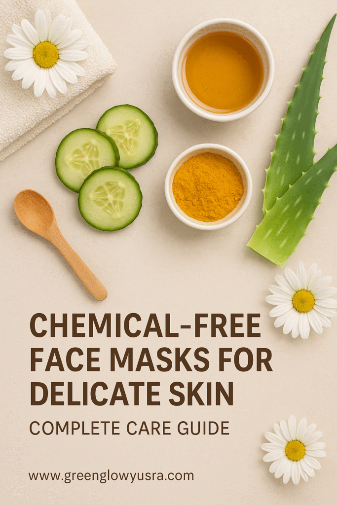 Natural ingredients for face masks