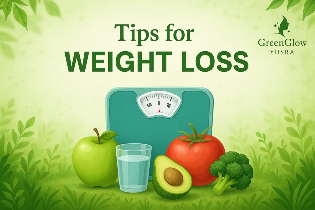 Top tips to lose weight without exercise for women using natural methods like mindful eating, hydration, and protein-rich foods.