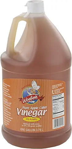 Woeber’s Pure Apple Cider Vinegar Gallon Bottle for Weight Loss and Fat Burning