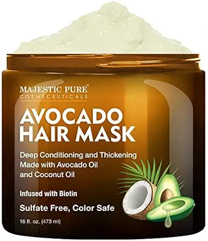DIY hair mask for repairing damaged hair naturally